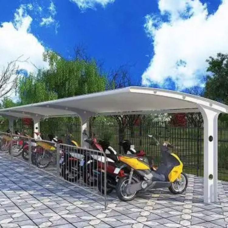 元氏县膜结构电动车棚